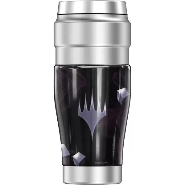 THERMOS Magic The Gathering Red Mana Stylized STAINLESS KING Stainless Steel Travel Tumbler Vacuum insulated amp Double Wall 16oz16 oz Tumbler BLACK MANA STYLIZED