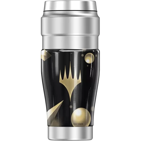 THERMOS Magic The Gathering Red Mana Stylized STAINLESS KING Stainless Steel Travel Tumbler Vacuum insulated amp Double Wall 16oz16 oz Tumbler WHITE MANA STYLIZED