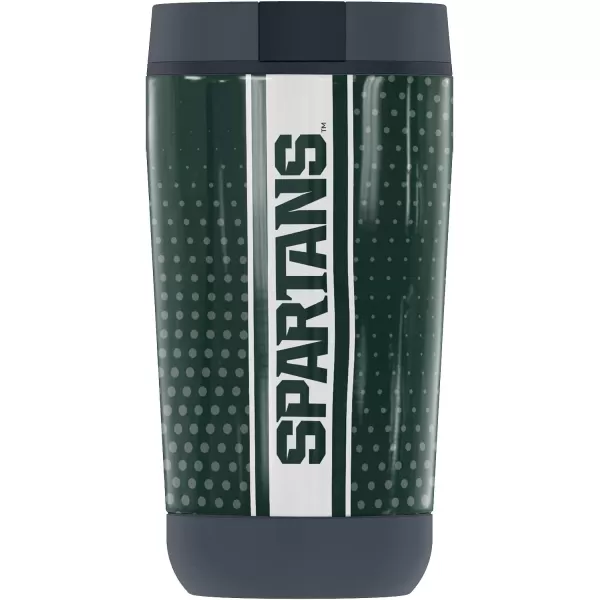 THERMOS Michigan State University Collection GUARDIAN COLLECTION Stainless Steel Travel Tumbler Vacuum insulated amp Double Wall 12 ozRADIAL DOTS