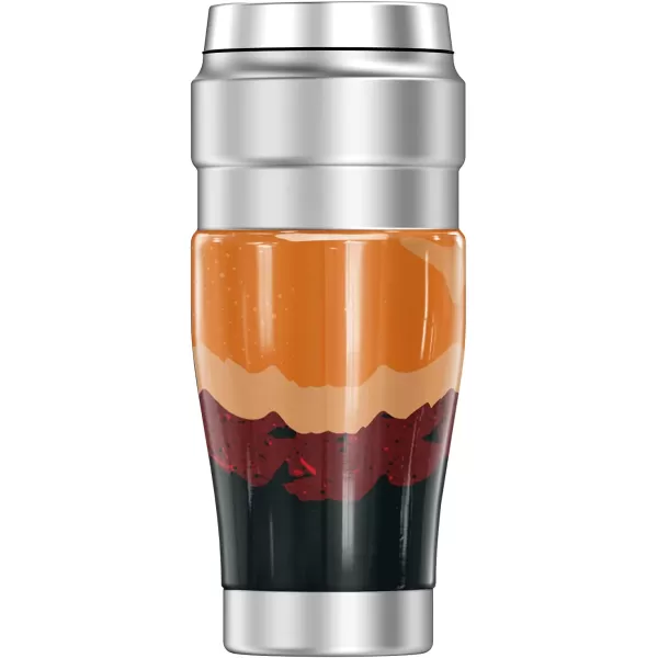 THERMOS Nasa Mars 2020 Red Planet STAINLESS KING Stainless Steel Travel Tumbler Vacuum insulated amp Double Wall 16oz16 oz Tumbler MARS 2020 RED PLANET