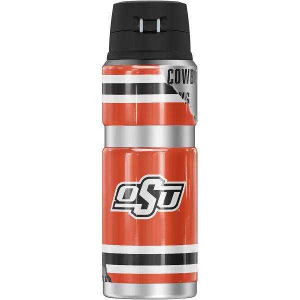 THERMOS Oklahoma State University Official Camo STAINLESS KING Stainless Steel Drink Bottle Vacuum insulated amp Double Wall 24oz24 oz Bottle LET HER RIP