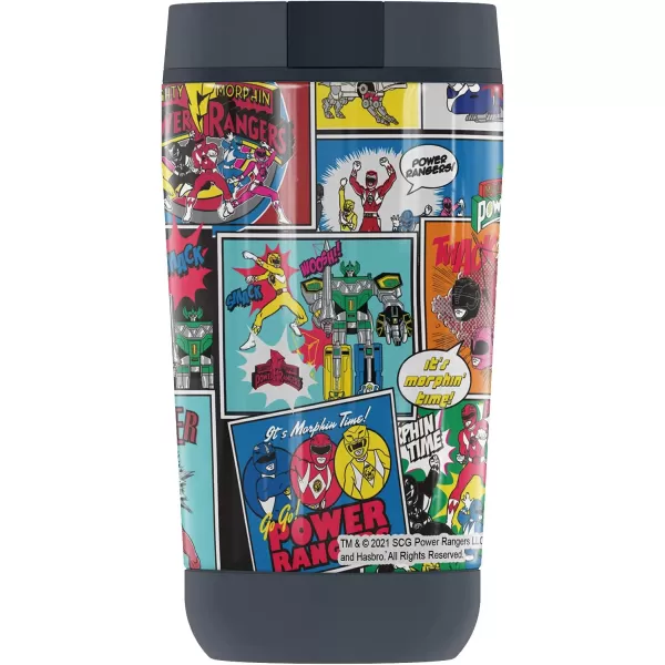 THERMOS Power Rangers Power Rangers Comic Collage GUARDIAN COLLECTION Stainless Steel Travel Tumbler Vacuum insulated amp Double Wall 12 oz12 oz Tumbler COMIC COLLAGE