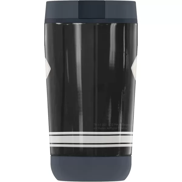 THERMOS Power Rangers Red Ranger Emblem GUARDIAN COLLECTION Stainless Steel Travel Tumbler Vacuum insulated amp Double Wall 12 oz12 oz Tumbler BLACK RANGER UNIFORM