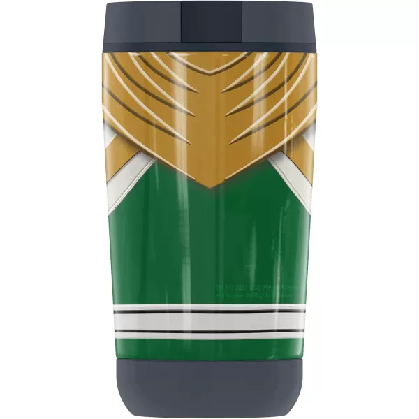 THERMOS Power Rangers Red Ranger Emblem GUARDIAN COLLECTION Stainless Steel Travel Tumbler Vacuum insulated amp Double Wall 12 oz12 oz Tumbler GREEN RANGER