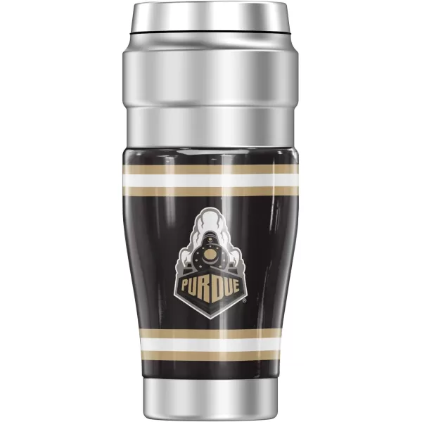 THERMOS Purdue University TieDye STAINLESS KING Stainless Steel Travel Tumbler Vacuum insulated amp Double Wall 16oz16 oz Tumbler LET HER RIP