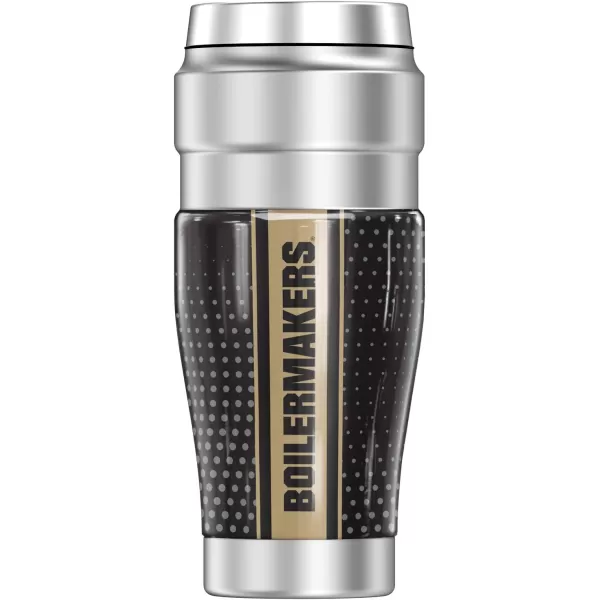 THERMOS Purdue University TieDye STAINLESS KING Stainless Steel Travel Tumbler Vacuum insulated amp Double Wall 16oz16 oz Tumbler RADIAL DOTS