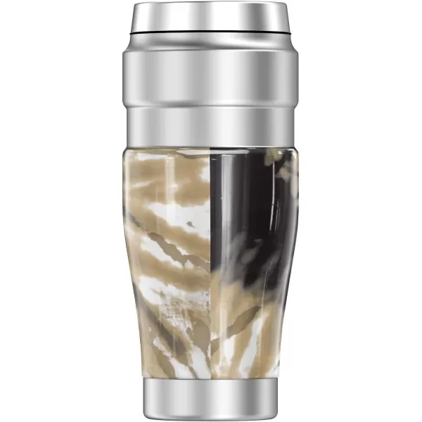 THERMOS Purdue University TieDye STAINLESS KING Stainless Steel Travel Tumbler Vacuum insulated amp Double Wall 16oz16 oz Tumbler TIEDYE