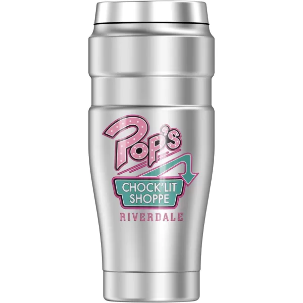 THERMOS Riverdale Pops ChockLit Shoppe STAINLESS KING Stainless Steel Travel Tumbler Vacuum insulated amp Double Wall 16ozTHERMOS Riverdale Pops ChockLit Shoppe STAINLESS KING Stainless Steel Travel Tumbler Vacuum insulated amp Double Wall 16oz