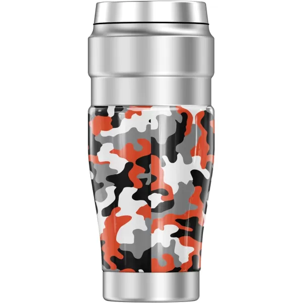 THERMOS SAM HOUSTON STATE UNIVERSITY OFFICIAL Camo STAINLESS KING Stainless Steel Travel Tumbler Vacuum insulated amp Double Wall 16oz16 oz Tumbler Camo