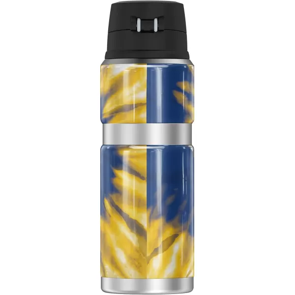 THERMOS South Dakota State University OFFICIAL TieDye STAINLESS KING Stainless Steel Drink Bottle Vacuum insulated amp Double Wall 24oz24 oz Bottle TIEDYE