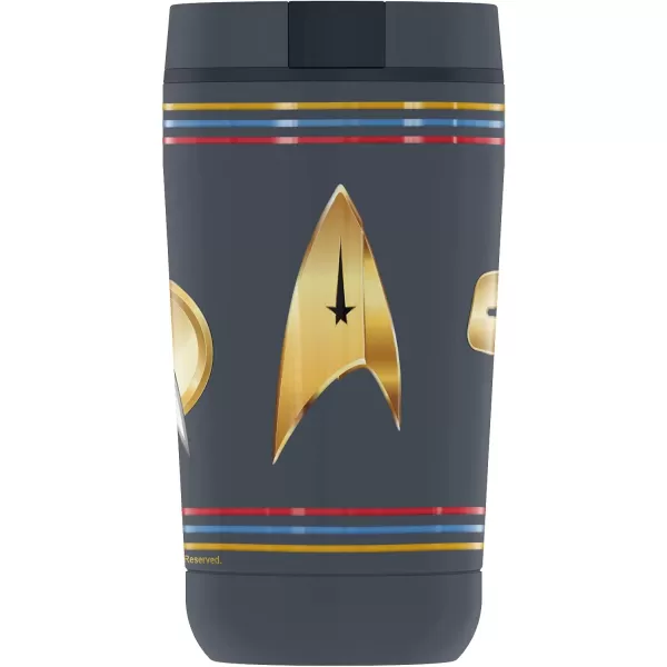 THERMOS Star Trek Delta Shields Through Time GUARDIAN COLLECTION Stainless Steel Travel Tumbler Vacuum insulated amp Double Wall 12 ozTHERMOS Star Trek Delta Shields Through Time GUARDIAN COLLECTION Stainless Steel Travel Tumbler Vacuum insulated amp Double Wall 12 oz