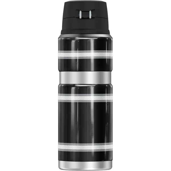 THERMOS The Big West OFFICIAL Big West Jersey Stripes White STAINLESS KING Stainless Steel Drink Bottle Vacuum insulated amp Double Wall 24oz24 oz Bottle BIG WEST JERSEY STRIPES BLACK