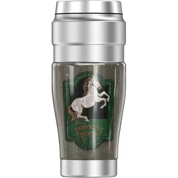 THERMOS The Lord Of The Rings The Prancing Pony STAINLESS KING Stainless Steel Travel Tumbler Vacuum insulated amp Double Wall 16oz1 Count Pack of 1 The Prancing Pony