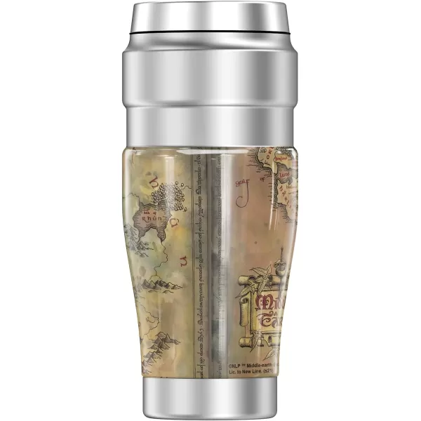 THERMOS The Lord of The Rings Map of Middle Earth STAINLESS KING Stainless Steel Travel Tumbler Vacuum insulated amp Double Wall 16ozTHERMOS The Lord of The Rings Map of Middle Earth STAINLESS KING Stainless Steel Travel Tumbler Vacuum insulated amp Double Wall 16oz