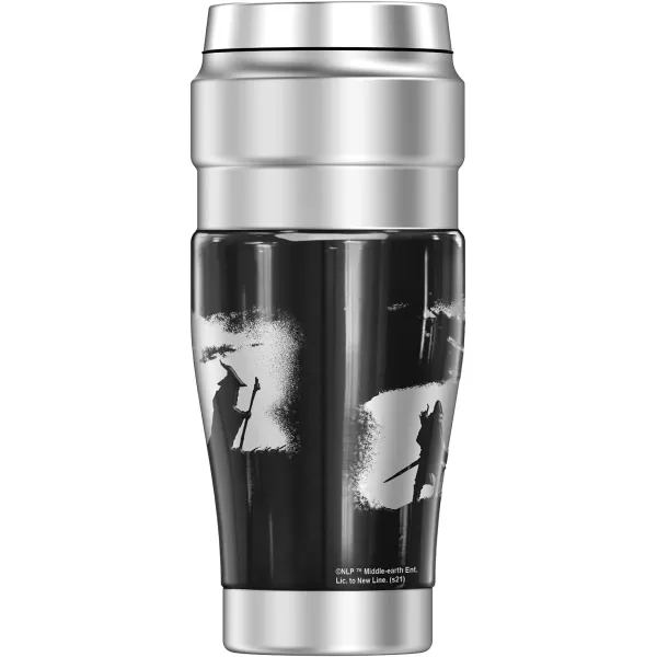 THERMOS The Lord of The Rings Metallic Fellowship Silhouette STAINLESS KING Stainless Steel Travel Tumbler Vacuum insulated amp Double Wall 16ozTHERMOS The Lord of The Rings Metallic Fellowship Silhouette STAINLESS KING Stainless Steel Travel Tumbler Vacuum insulated amp Double Wall 16oz