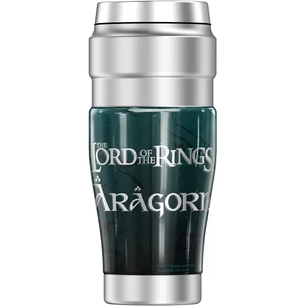 THERMOS The Lord of The Rings Samwise STAINLESS KING Stainless Steel Travel Tumbler Vacuum insulated amp Double Wall 16oz16 oz Tumbler ARAGORN