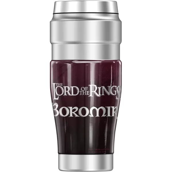 THERMOS The Lord of The Rings Samwise STAINLESS KING Stainless Steel Travel Tumbler Vacuum insulated amp Double Wall 16oz16 oz Tumbler BOROMIR