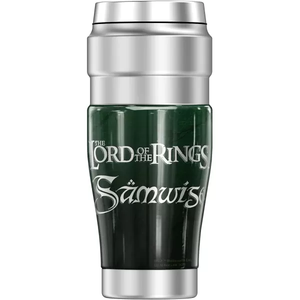 THERMOS The Lord of The Rings Samwise STAINLESS KING Stainless Steel Travel Tumbler Vacuum insulated amp Double Wall 16oz16 oz Tumbler SAMWISE