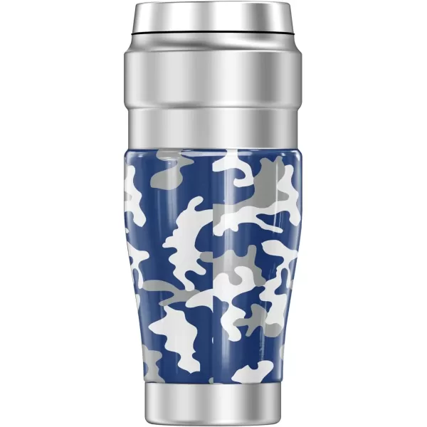 THERMOS US Air Force Academy OFFICIAL Camo STAINLESS KING Stainless Steel Travel Tumbler Vacuum insulated amp Double Wall 16oz16 oz Tumbler Camo