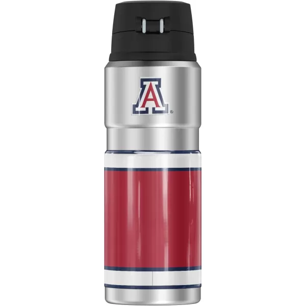 THERMOS University of Arizona OFFICIAL Alumni STAINLESS KING Stainless Steel Drink Bottle Vacuum insulated amp Double Wall 24oz24 oz Bottle OFFICIAL SEAL