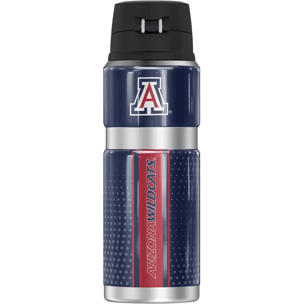 THERMOS University of Arizona OFFICIAL Alumni STAINLESS KING Stainless Steel Drink Bottle Vacuum insulated amp Double Wall 24oz24 oz Bottle RADIAL DOTS