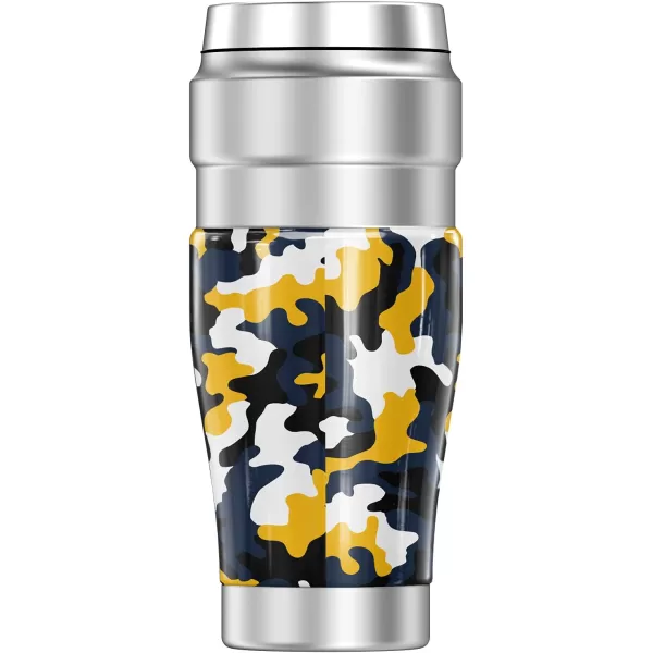 THERMOS University of California San Diego OFFICIAL TieDye STAINLESS KING Stainless Steel Travel Tumbler Vacuum insulated amp Double Wall 16oz16 oz Tumbler Camo