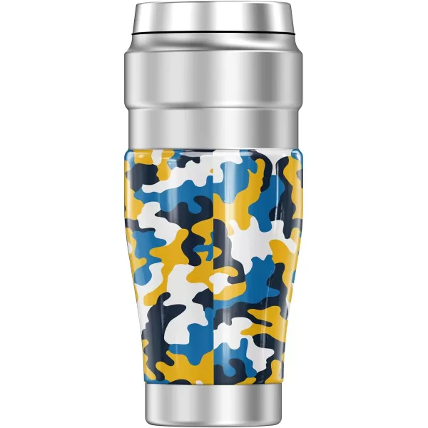 THERMOS University of Toledo OFFICIAL Camo STAINLESS KING Stainless Steel Travel Tumbler Vacuum insulated amp Double Wall 16oz16 oz Tumbler Camo