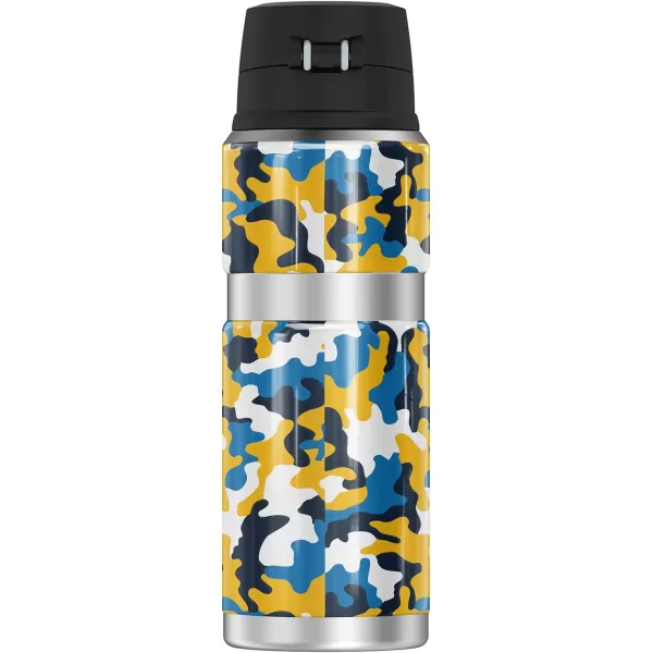 THERMOS University of Toledo OFFICIAL TieDye STAINLESS KING Stainless Steel Drink Bottle Vacuum insulated amp Double Wall 24oz24 oz Bottle Camo