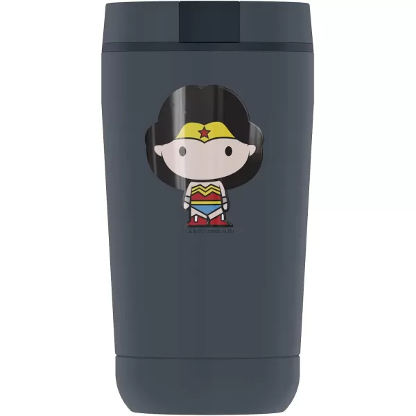 THERMOS Wonder Woman Cute Chibi GUARDIAN COLLECTION Stainless Steel Travel Tumbler Vacuum insulated amp Double Wall 12oz12 oz Tumbler Wonder Woman