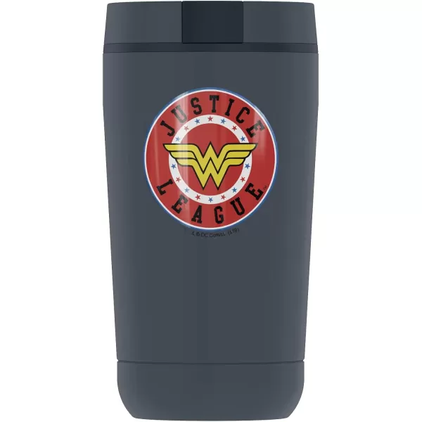 THERMOS Wonder Woman Wonder Woman Athletic Logo GUARDIAN COLLECTION Stainless Steel Travel Tumbler Vacuum insulated amp Double Wall 12oz12 oz Tumbler Wonder Woman Athletic Logo