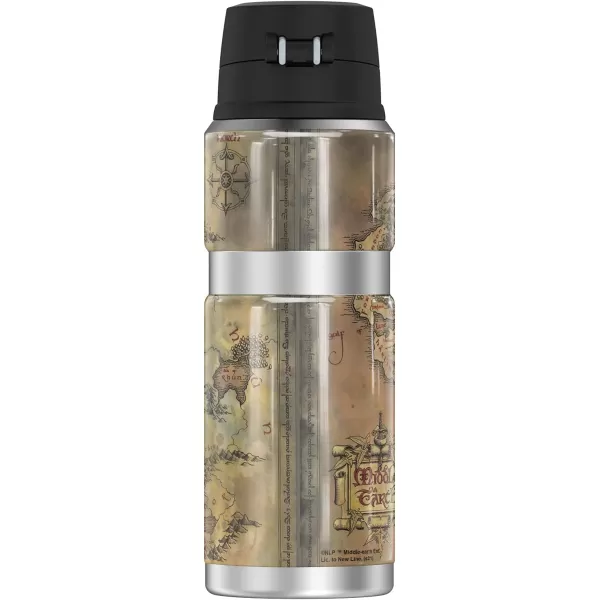 The Lord of The Rings Map of Middle Earth THERMOS STAINLESS KING Stainless Steel Drink Bottle Vacuum insulated amp Double Wall 24ozThe Lord of The Rings Map of Middle Earth THERMOS STAINLESS KING Stainless Steel Drink Bottle Vacuum insulated amp Double Wall 24oz