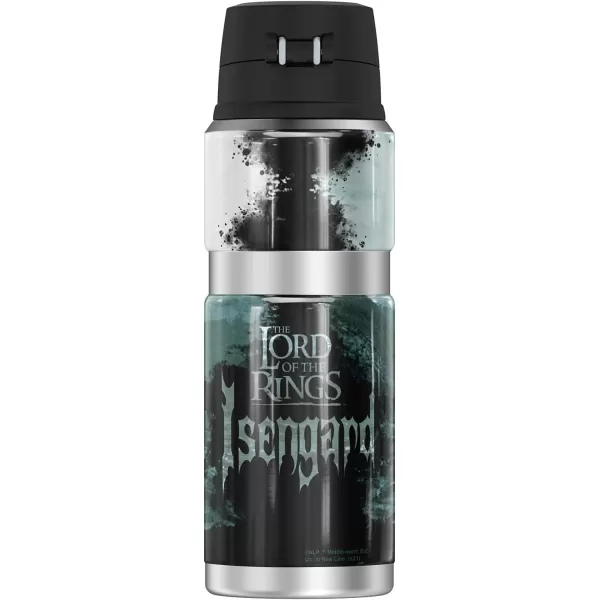 The Lord of The Rings The Mines Of Moria THERMOS STAINLESS KING Stainless Steel Drink Bottle Vacuum insulated amp Double Wall 24oz24 oz Bottle ISENGARD