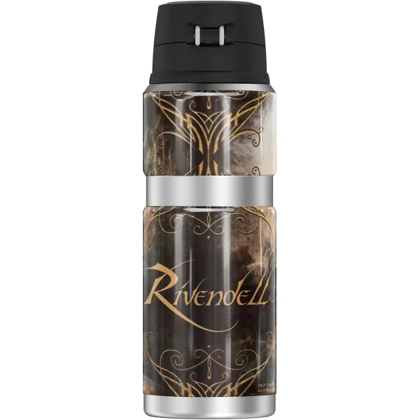 The Lord of The Rings The Mines Of Moria THERMOS STAINLESS KING Stainless Steel Drink Bottle Vacuum insulated amp Double Wall 24oz24 oz Bottle RIVENDELL