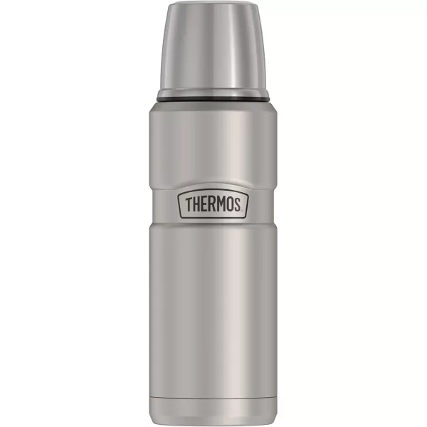 Thermos Stainless King VacuumInsulated Compact Bottle 16 Ounce Army GreenStainless Bottle  Food Jar 24 Ounce