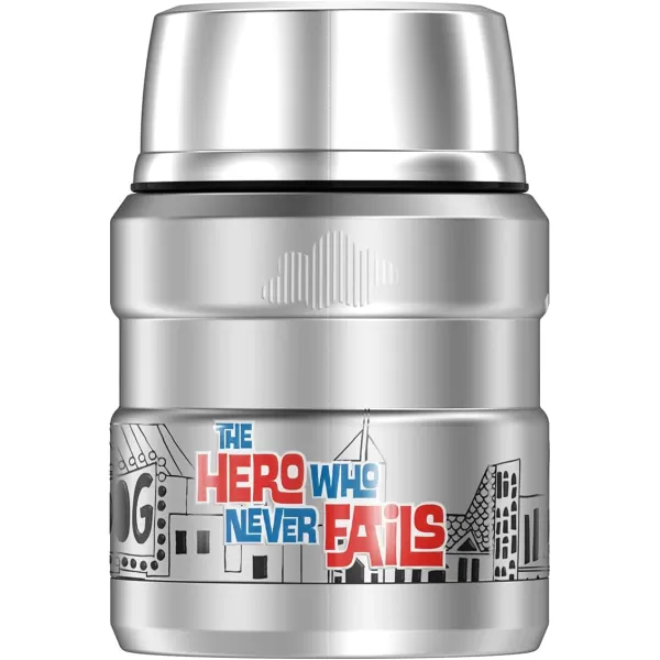 Underdog Underdog Never Fails THERMOS STAINLESS KING Stainless Steel Food Jar with Folding Spoon Vacuum insulated amp Double Wall 16ozUnderdog Underdog Never Fails THERMOS STAINLESS KING Stainless Steel Food Jar with Folding Spoon Vacuum insulated amp Double Wall 16oz