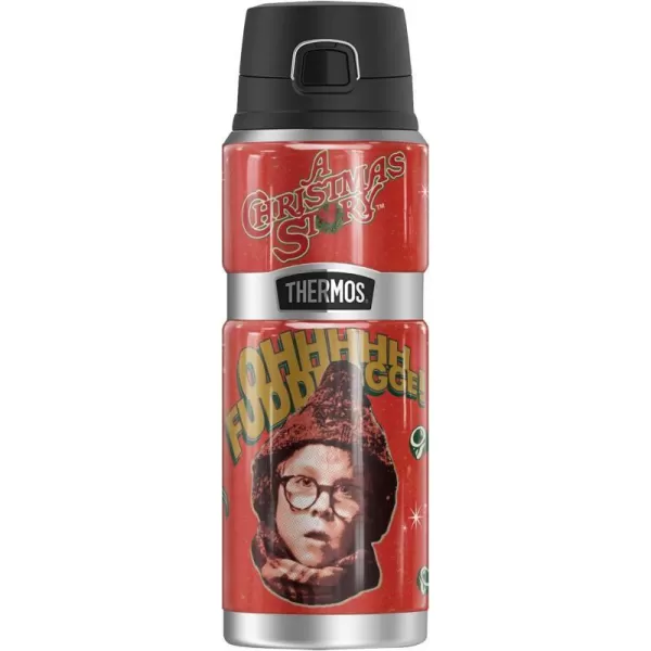 A Christmas Story Oh Fudge THERMOS STAINLESS KING Stainless Steel Drink Bottle Vacuum insulated amp Double Wall 24ozA Christmas Story Oh Fudge THERMOS STAINLESS KING Stainless Steel Drink Bottle Vacuum insulated amp Double Wall 24oz