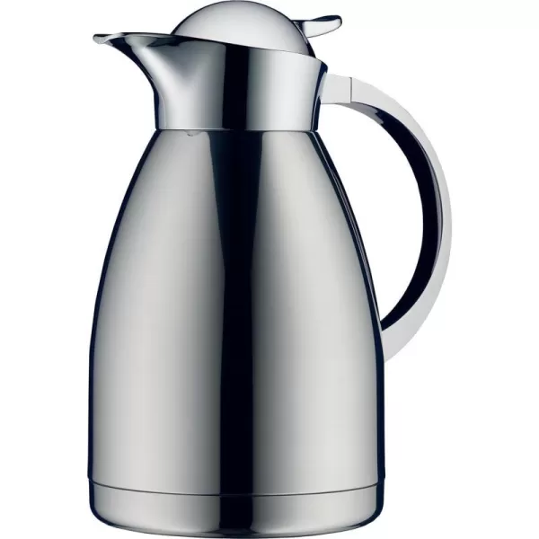 Alfi Albergo Top Therm Vacuum Insulated Carafe for Hot and Cold Beverages 15 L Stainless Steel AS2710SS215 Liter