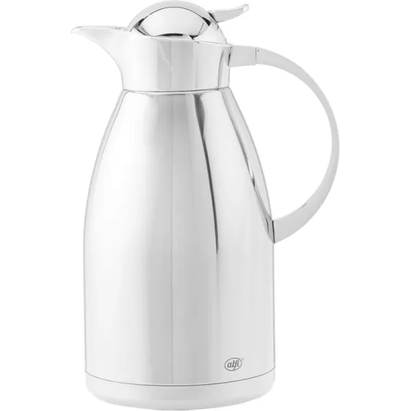 Alfi Albergo Top Therm Vacuum Insulated Carafe for Hot and Cold Beverages 15 L Stainless Steel AS2710SS22 Liter