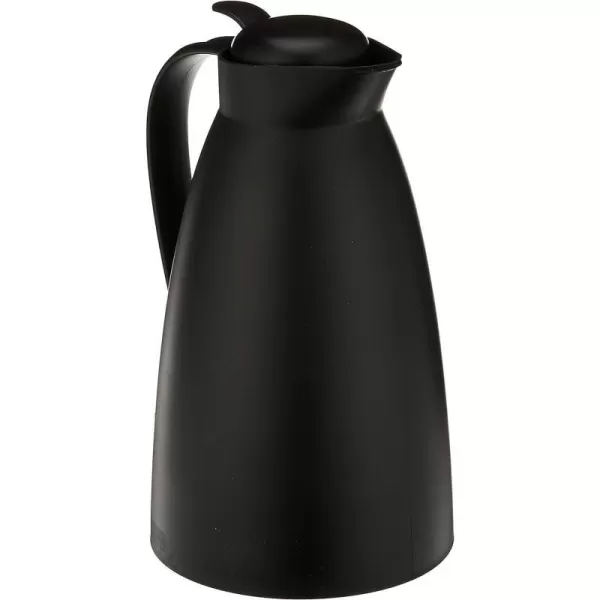 Alfi Glass Vacuum Frosted Plastic Carafe 1 L Black AG2800BK2Black