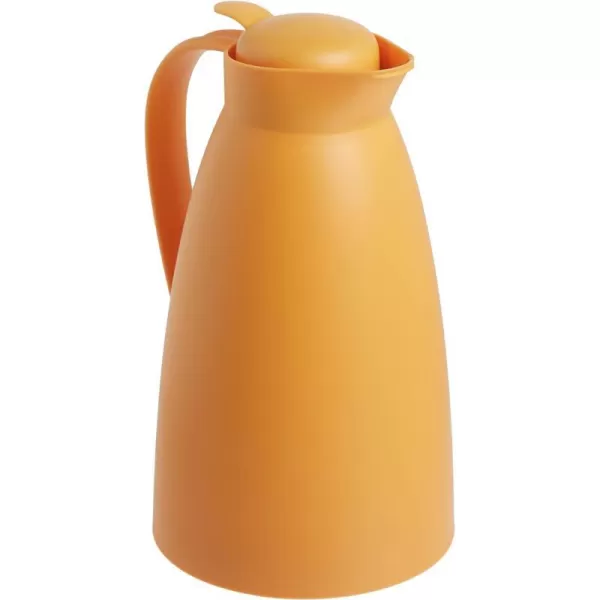 Alfi Glass Vacuum Frosted Plastic Carafe 1 L Black AG2800BK2Orange