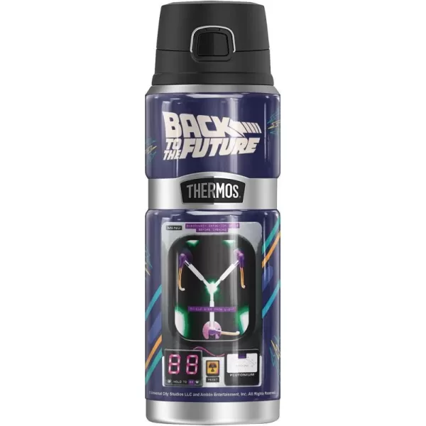 Back To The Future Powered By Flux Capacitor THERMOS STAINLESS KING Stainless Steel Drink Bottle Vacuum insulated amp Double Wall 24ozBack To The Future Powered By Flux Capacitor THERMOS STAINLESS KING Stainless Steel Drink Bottle Vacuum insulated amp Double Wall 24oz