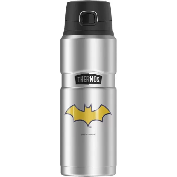 Batman Batgirl Logo THERMOS STAINLESS KING Stainless Steel Drink Bottle Vacuum insulated amp Double Wall 24ozBatman Batgirl Logo THERMOS STAINLESS KING Stainless Steel Drink Bottle Vacuum insulated amp Double Wall 24oz