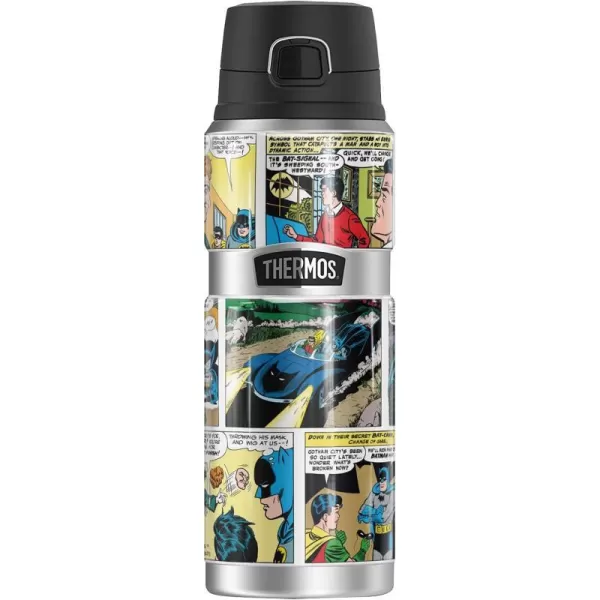 Batman Batman Comic Panels THERMOS STAINLESS KING Stainless Steel Drink Bottle Vacuum insulated amp Double Wall 24ozBatman Batman Comic Panels THERMOS STAINLESS KING Stainless Steel Drink Bottle Vacuum insulated amp Double Wall 24oz