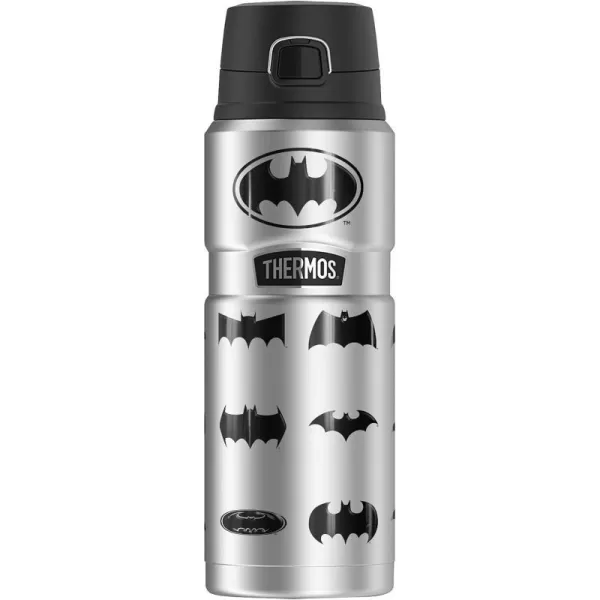 Batman Batman Logos THERMOS STAINLESS KING Stainless Steel Drink Bottle Vacuum insulated amp Double Wall 24ozBatman Batman Logos THERMOS STAINLESS KING Stainless Steel Drink Bottle Vacuum insulated amp Double Wall 24oz