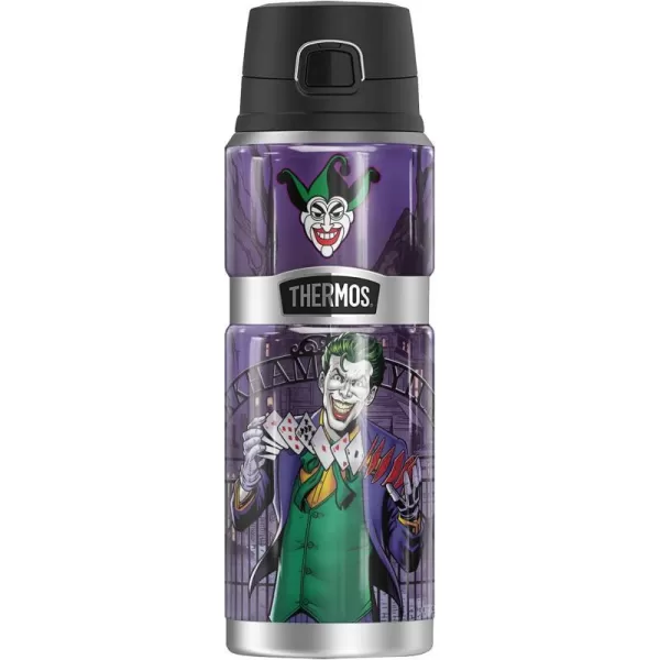 Batman Catwoman City THERMOS STAINLESS KING Stainless Steel Drink Bottle Vacuum insulated amp Double Wall 24oz24 oz Bottle JOKER ARKHAM