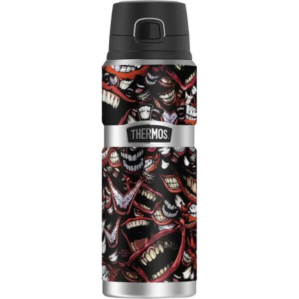 Batman Joker Famous Smile THERMOS STAINLESS KING Stainless Steel Drink Bottle Vacuum insulated amp Double Wall 24ozBatman Joker Famous Smile THERMOS STAINLESS KING Stainless Steel Drink Bottle Vacuum insulated amp Double Wall 24oz