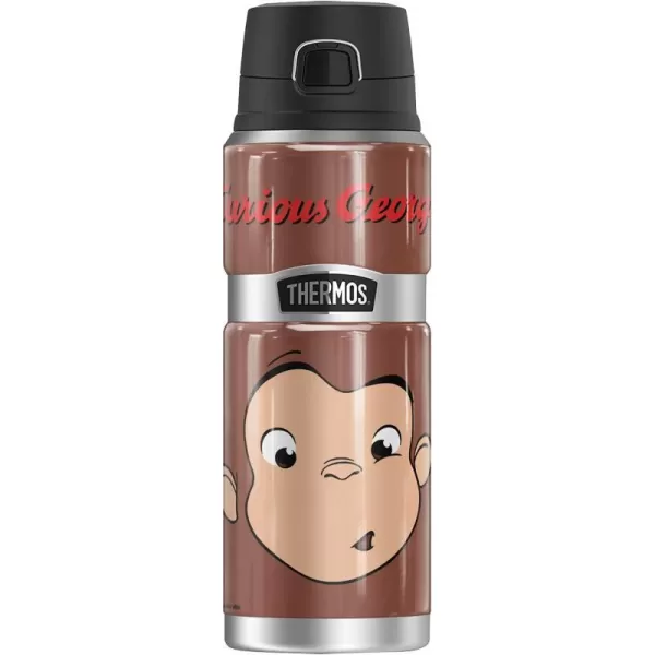 Curious George Curious George Big Faces THERMOS STAINLESS KING Stainless Steel Drink Bottle Vacuum insulated amp Double Wall 24ozCurious George Curious George Big Faces THERMOS STAINLESS KING Stainless Steel Drink Bottle Vacuum insulated amp Double Wall 24oz