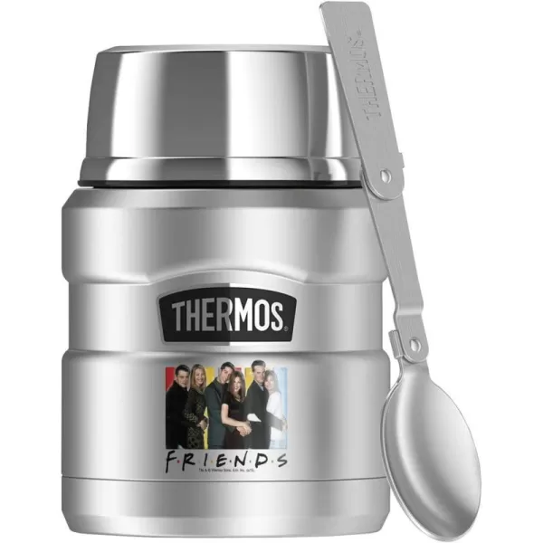 Friends Headshots THERMOS STAINLESS KING Stainless Steel Food Jar with Folding Spoon Vacuum insulated amp Double Wall 16oz16 oz Food Jar Its All About Friends