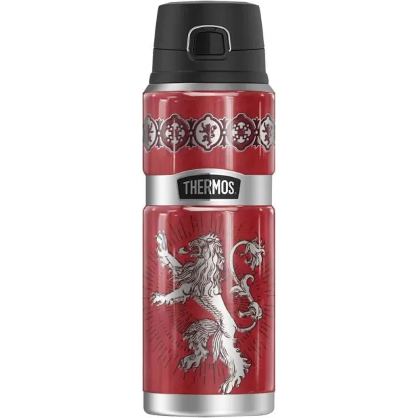 Game of Thrones Stark Sigil THERMOS STAINLESS KING Stainless Steel Drink Bottle Vacuum insulated amp Double Wall 24oz24 oz Bottle LANNISTER SIGIL