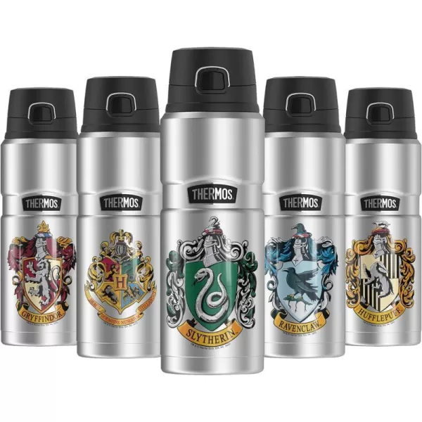 24 oz Bottle Slytherin House Crest